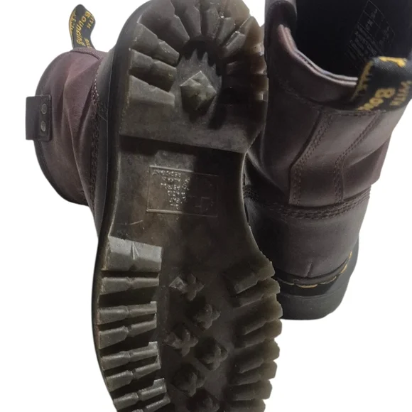 Dr. Martens Leather Anistone Lo Biker Boot - Picture 3 of 6